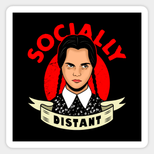 Socially Distant Sticker